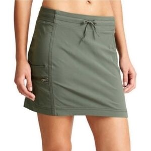 Athleta Olive Mini Skirt